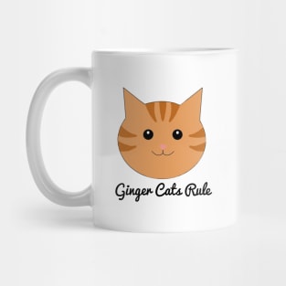 Ginger cats rule Mug